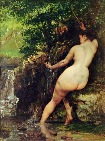 La Source ou Baigneuse à la source, 1868 - Gustave Courbet